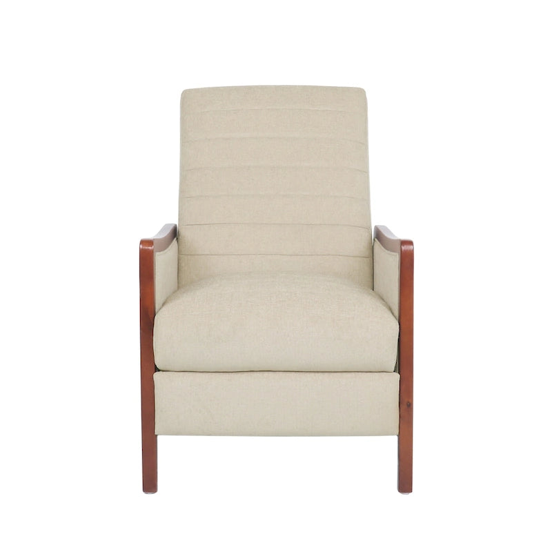 Anaura Channel Stitch Pushback Recliner by Christopher Knight Home