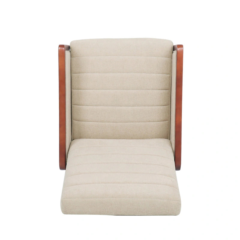 Anaura Channel Stitch Pushback Recliner by Christopher Knight Home