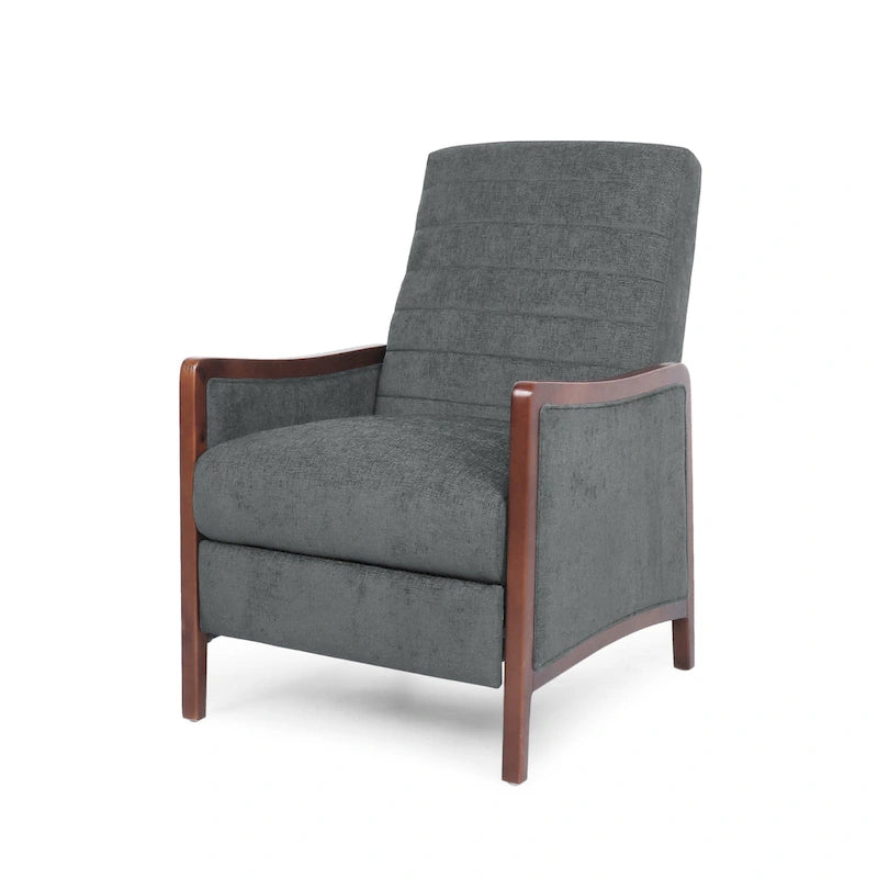 Anaura Channel Stitch Pushback Recliner by Christopher Knight Home