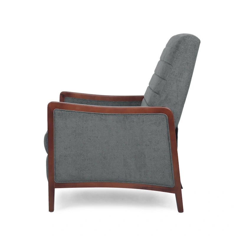 Anaura Channel Stitch Pushback Recliner by Christopher Knight Home