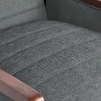 Anaura Channel Stitch Pushback Recliner by Christopher Knight Home