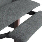 Anaura Channel Stitch Pushback Recliner by Christopher Knight Home