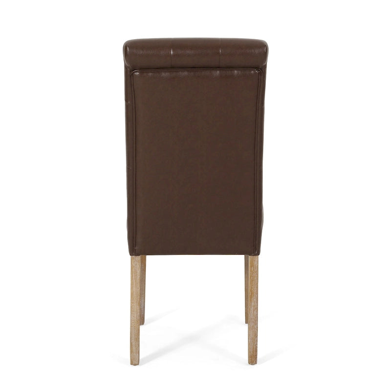 Aruda Upholstered Dining Chair (Set of 2) by Christopher Knight Home