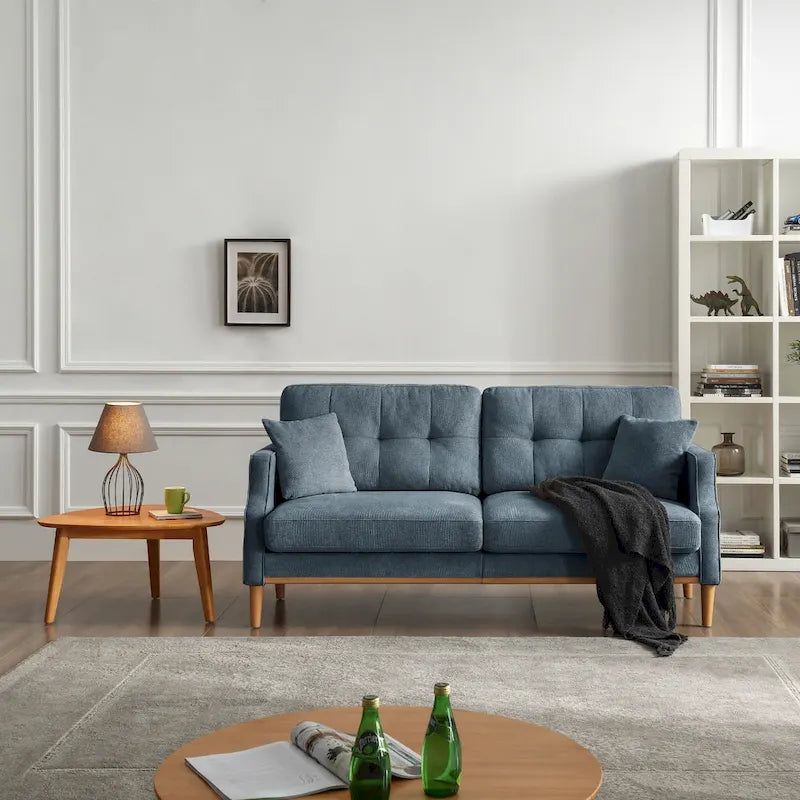 Living Space Waterproof Fabric 3-Seater Sofa with USB Charge Port