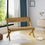 Esmeralda Farmhouse Acacia Wood Bench by Christopher Knight Home