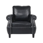 Dowd Faux Leather 3 Piece Club Chair and Sofa Set by Christopher Knight Home