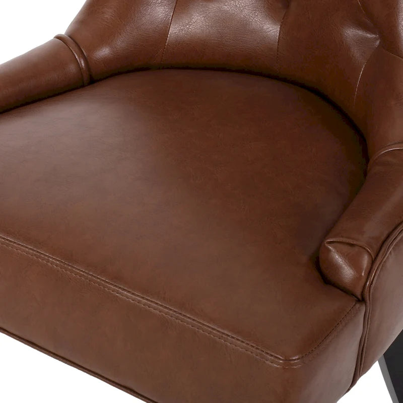 Cheney Tufted Dining Chairs (Set of 4) by Christopher Knight Home