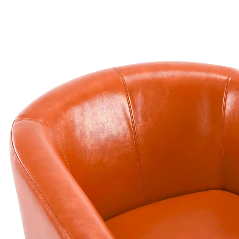 Daymian Swivel Club Chair by Christopher Knight Home - 29.00  D x 30.20  W x 30.50  H