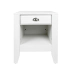 Foisy Faux Wood Nightstand with Drawer (Set of 2) by Christopher Knight Home