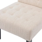 Lewis Fabric Tufted Accent Chair by Christopher Knight Home