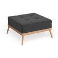 Christopher Knight Home Carson Lund Mid-century Tufted Fabric Square Ottoman Table
