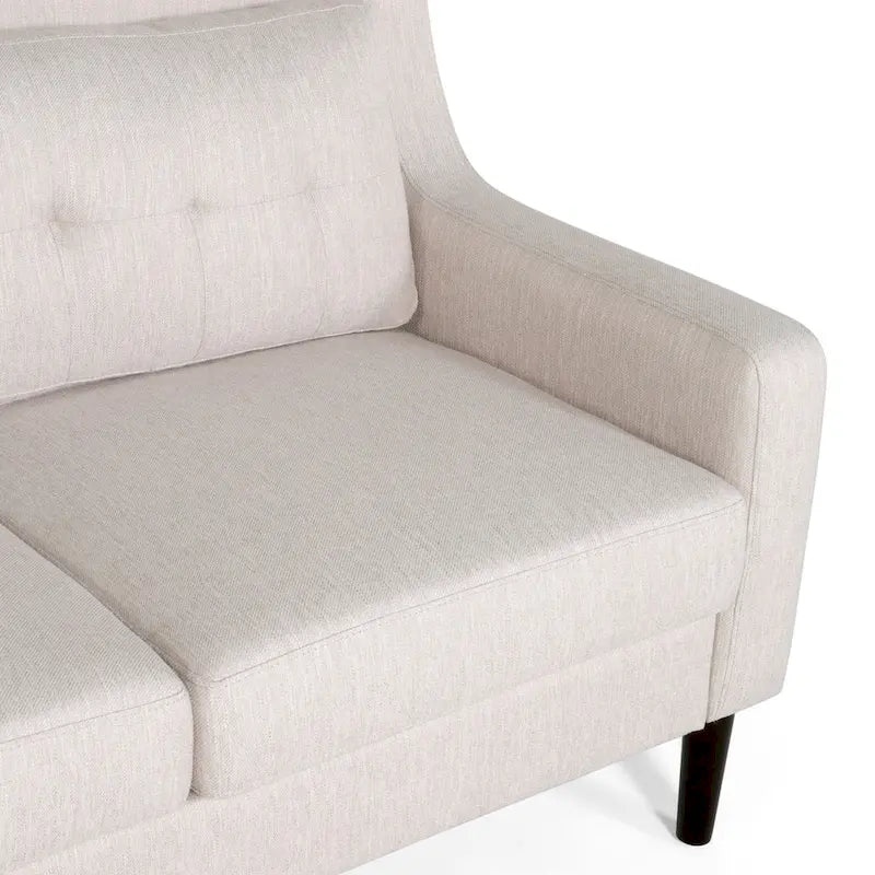 Galene Contemporary Fabric Loveseat by Christopher Knight Home - 58.00  W x 33.50  L x 34.50  H