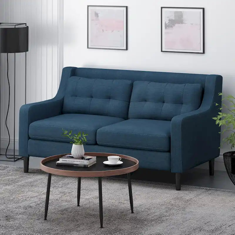 Galene Contemporary Fabric Loveseat by Christopher Knight Home - 58.00  W x 33.50  L x 34.50  H