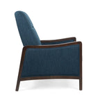 Veatch Contemporary Upholstered Pushback Recliner by Christopher Knight Home