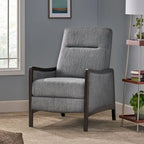 Veatch Contemporary Upholstered Pushback Recliner by Christopher Knight Home