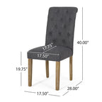 Aruda Upholstered Dining Chair (Set of 6) by Christopher Knight Home