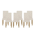 Aruda Upholstered Dining Chair (Set of 6) by Christopher Knight Home