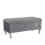 Tufted Storage Ottoman Bench