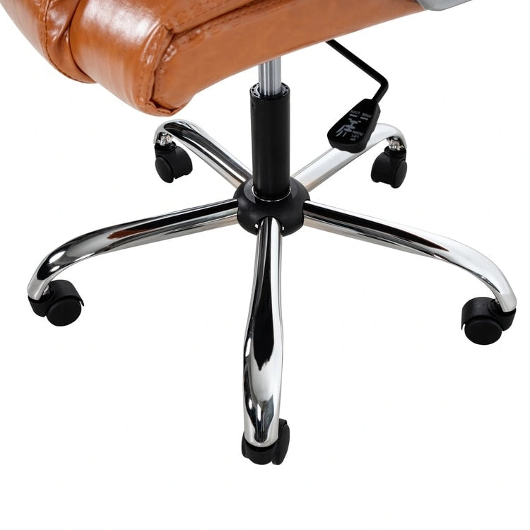 Ergonomic Breathable Mesh Office Chair  Adjustable Design with Lumbar Support and Enhanced Mobility with 360 Swivel Wheels