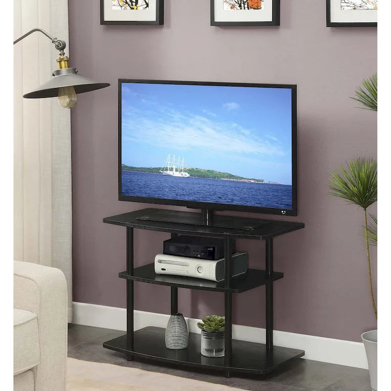 Convenience Concepts Designs2Go No Tools 3 Tier TV Stand