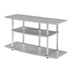 Convenience Concepts Designs2Go No Tools 3 Tier Wide TV Stand