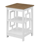 Convenience Concepts Town Square End Table with Shelves