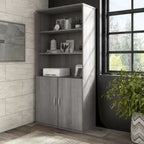Hybrid Tall 5 Shelf Bookcase by Bush Business Furniture
