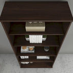 Hybrid Tall 5 Shelf Bookcase by Bush Business Furniture