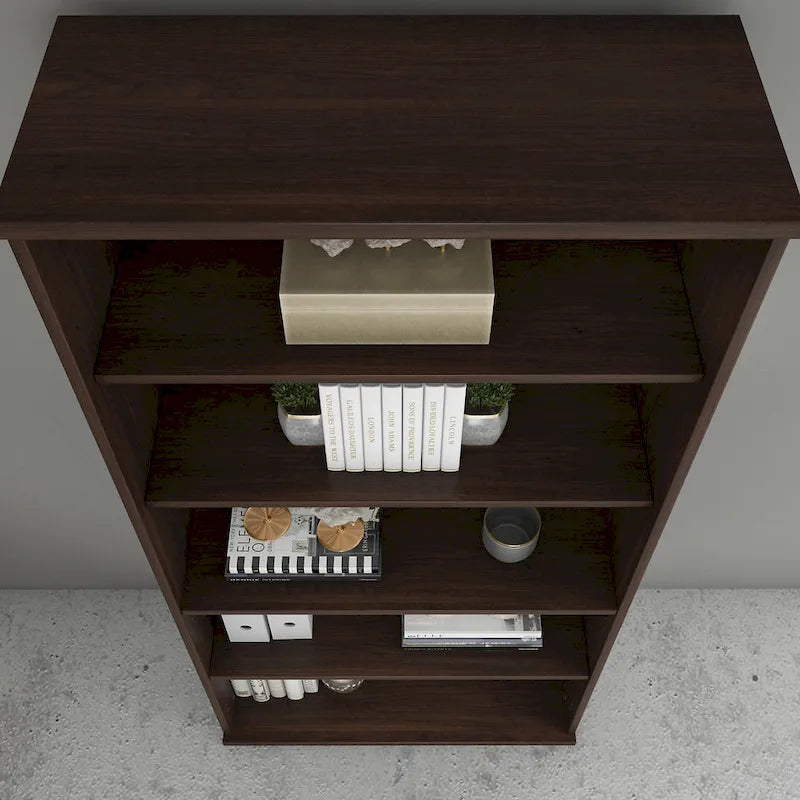 Hybrid Tall 5 Shelf Bookcase by Bush Business Furniture