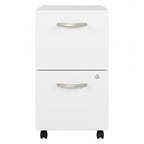 Hybrid 2 Drawer Mobile File Cabinet by Bush Business Furniture