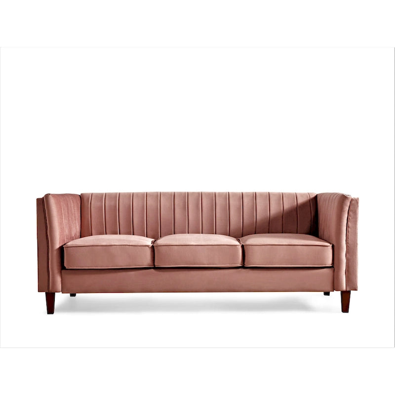 Line Tufted Square Design Sofa