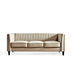 Line Tufted Square Design Sofa