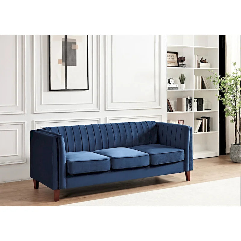Line Tufted Square Design Sofa