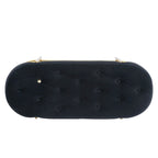 Velvet Upholstered Tufted End of Bench for Living Room/Bedroom