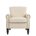 Living Room Armchair with Nailhead Trim - 29.9 W x 29.9 H x 32.9 D