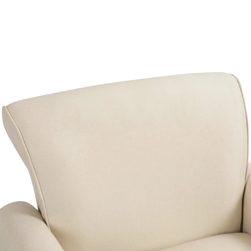 Living Room Armchair with Nailhead Trim - 29.9 W x 29.9 H x 32.9 D