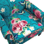 Living Room Armchair with Nailhead Trim - 29.9 W x 29.9 H x 32.9 D