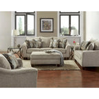 Roundhill Furniture Camero Fabric Pillowback Sofa