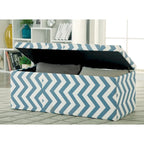 Gede Contemporary Fabric Tufted Life-top Storage Bench by Furniture of America