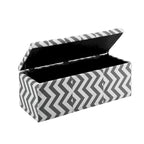 Gede Contemporary Fabric Tufted Life-top Storage Bench by Furniture of America