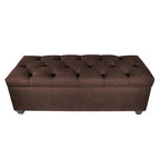 Sole Secret Diamond Tufted OBSESSION Linen Storage Bench