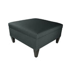 MJL Furniture Manhattan Allure Upholstered Organizational Cocktail Ottoman Table