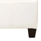 York Upholstered Quilted Stitched Flip-Top Storage Bench