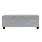 SOLE SECRET DUO 6 Button Nail Linen & Shoe Storage Bench - NOVA
