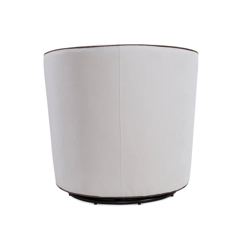 Kenton Barrel Style Swivel Chair by Greyson Living
