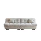 105  Minimalism Cloud Sofa Loveseat with Two Pillow