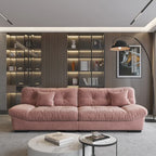 105  Minimalism Cloud Sofa Loveseat with Two Pillow
