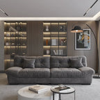 105  Minimalism Cloud Sofa Loveseat with Two Pillow