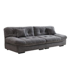 105  Minimalism Cloud Sofa Loveseat with Two Pillow
