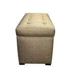 Angela 8-button Tufted HJM08 Storage Trunk Bench